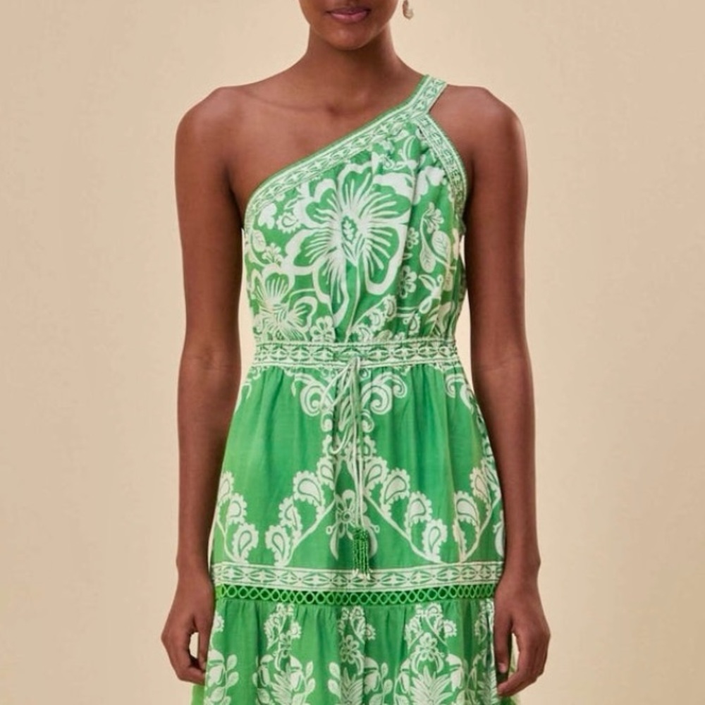 🌺🎉HP🎉🌺 NWT Farm Rio Sweet Garden Maxi Dress - Picture 3 of 16